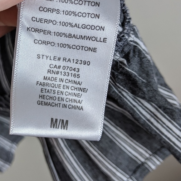 Eli + Ali | Anthro Striped Puff Sleeve Top - H2 - Picture 2 of 6